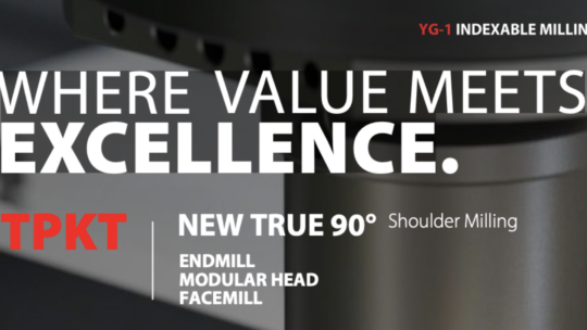 YG – TPKT INDEXABLE MILLING PROMO